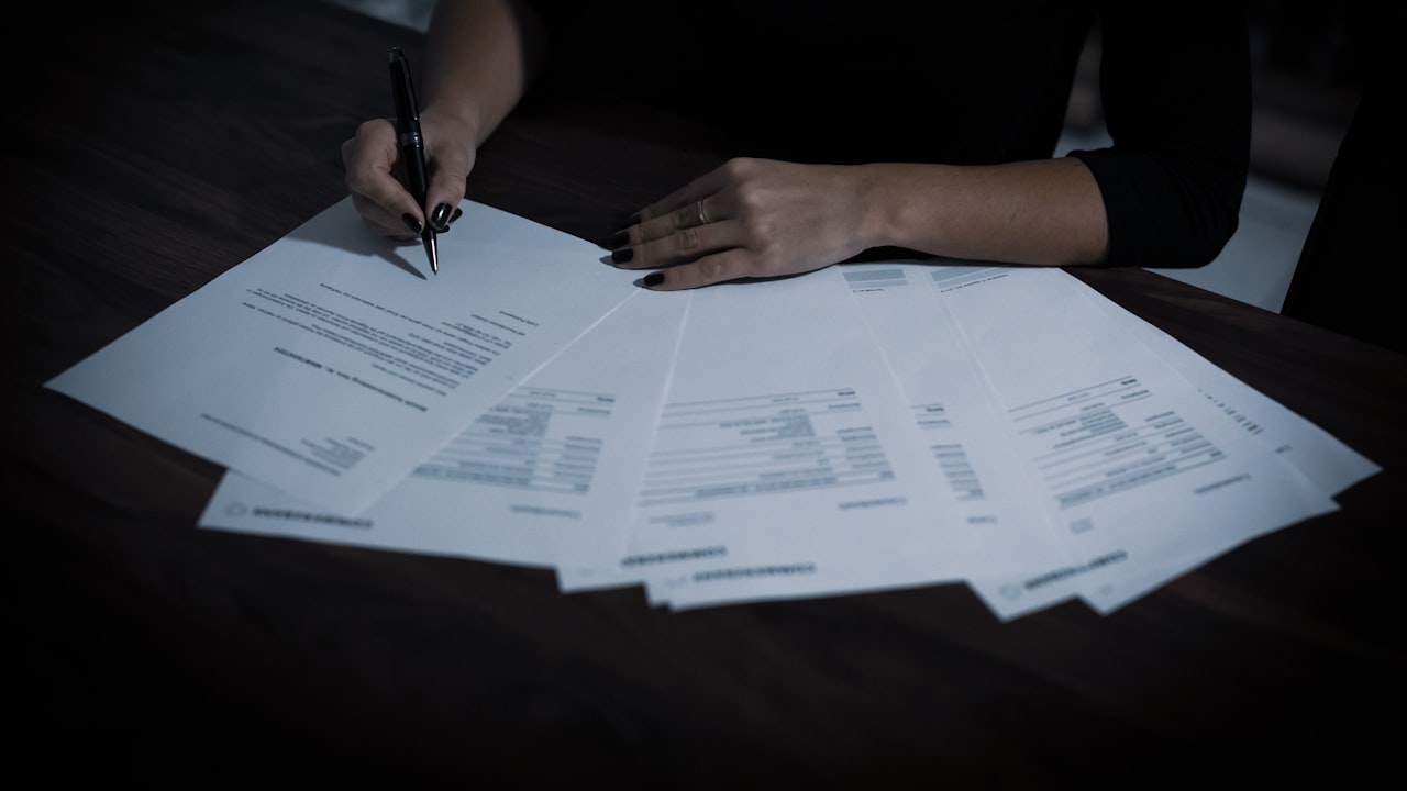 Formulario de respuestas en papel